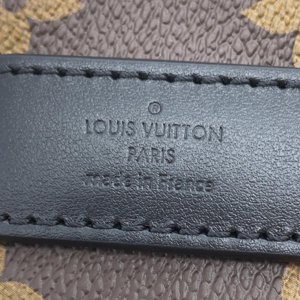 Louis Vuitton Monogram Macassar Brown Keepall Bandoulire Shoulder Bag - Picture 11 of 12